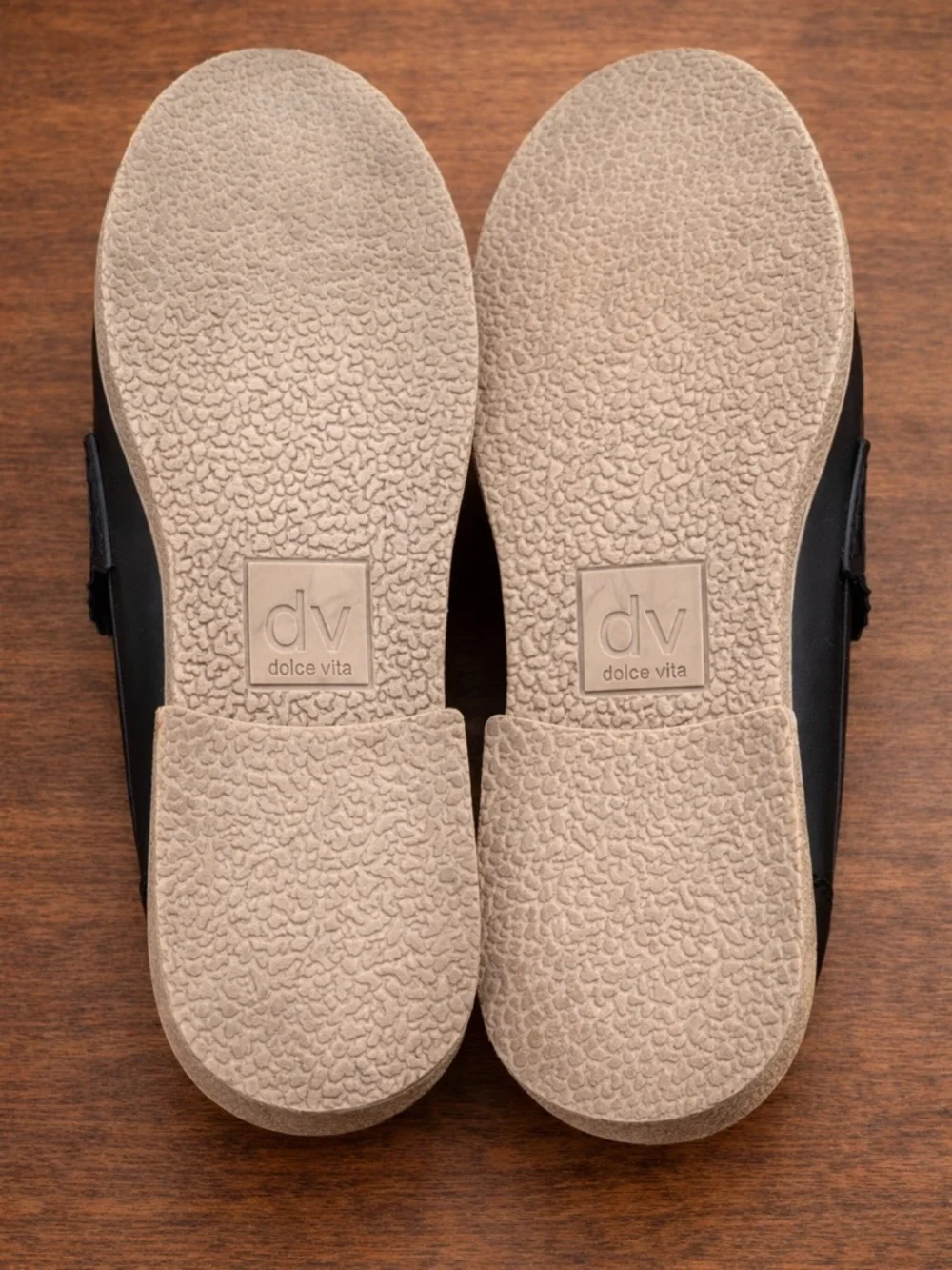 DV Dolce Vita Thurman Platform Penny Loafers Black Women’s 8.5 NWOB